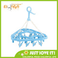 triangle 18pegs drying rack plastic hangers for clothes
